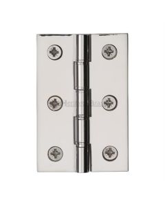 Heritage Brass PR88-400-PNF Hinge Brass with Phosphor Washers 3" x 2" Polished Nickel finish