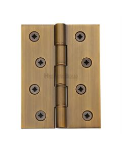 Heritage Brass PR88-410-AT Hinge Brass with Phosphor Washers 4" x 3" Antique finish