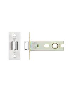 Zoo Hardware PRTL76FD-S-SSS Project Tubular Latch 76mm - UKCA/CE, Square Forend, Satin Stainless Steel