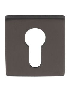Manital Square Euro Profile Escutcheon - Anthracite