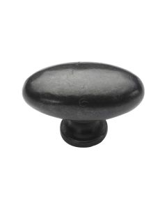 Rustic Dark Bronze Cabinet Knob Oval Design 50mm-M.Marcus-RDB118 50