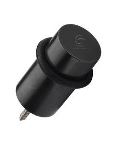 Rustic Dark Bronze Door Stop with Rubber Stopper -M.Marcus-RDB136 50