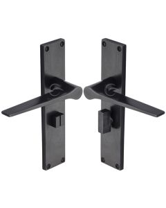 Rustic Dark Bronze Door Handle Bathroom Set Gio Design-M.Marcus-RDB41830