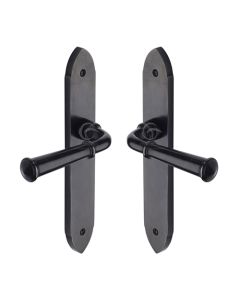 Rustic Dark Bronze Door Handle Lever Latch Hadley Design-M.Marcus-RDB4710