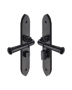 Rustic Dark Bronze Door Handle Bathroom Set Hadley Design-M.Marcus-RDB4730