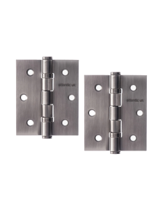 Atlantic Ball Bearing Hinges 3" x 2.5" x 2.5mm - Matt Gun Metal A2HB32525MBN