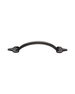 Rustic Pewter Cabinet Pull Fleur-de-lys Design 158mm -M.Marcus-RPW1092 158