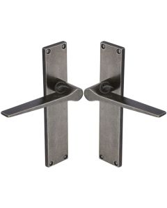 Rustic Pewter Door Handle Lever Latch Gio Design-M.Marcus-RPW41810