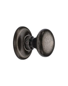Rustic Pewter Round Centre Door Knob 3"-M.Marcus-RPW901