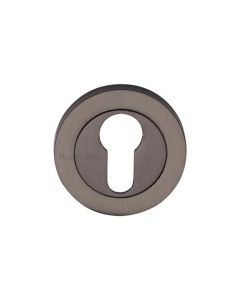 Heritage Brass RS2004-MB Euro Profile Cylinder Escutcheon Matt Bronze finish