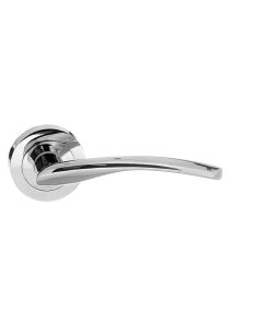 STATUS Arizona Lever on Round Rose - Polished Chrome S22RPC