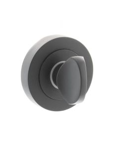 STATUS WC Turn and Release on Round Rose - Matt Black S2WCRMB
