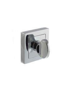 STATUS WC Turn and Release on S4 Square Rose - Polished Chrome S4WCSPC