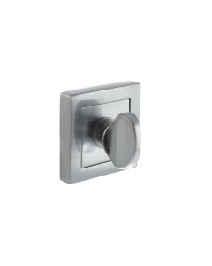 STATUS WC Turn and Release on S4 Square Rose - Satin Chrome S4WCSSC
