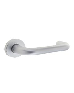 Frelan 19mm Round Bar Handle on Rose Satin Anodised Aluminium SAA01