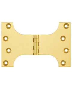 Simonswerk P0570 Unwashered Brass Parliament Hinges 101.6mm x 102mm x 152mm c/w Screws Satin Brass