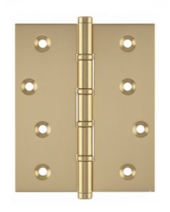 Simonswerk P1575 Ball Race Brass Butt Projection Hinges 127mm x 100mm c/w Screws Satin Brass