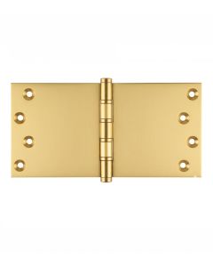 Simonswerk P1566 Ball Race Brass Butt Projection Hinges 101.6mm x 203mm c/w Screws Satin Brass