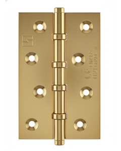 Simonswerk 1540CE Ball Race Brass Butt Hinges 100mm x 65mm c/w Screws Satin Brass