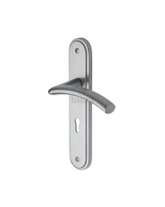 Sorrento SC-4350-SC Door Handle Lever Lock Tosca Design Satin Chrome finish