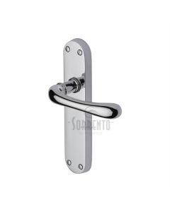 Sorrento SC-6360-PC Door Handle Lever Latch Donna Design Polished Chrome finish