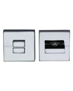 Sorrento SC-SQ4035-PC Thumbturn & Emergency Release on Concealed Square Plate Polished Chrome Finish