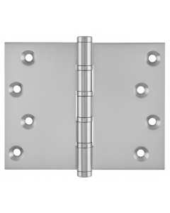 Simonswerk P1562 Ball Race Brass Butt Projection Hinges 101.6mm x 127mm c/w Screws Satin Chrome