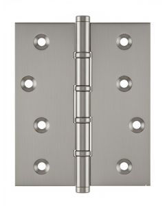 Simonswerk P1575 Ball Race Brass Butt Projection Hinges 127mm x 100mm c/w Screws Satin Chrome