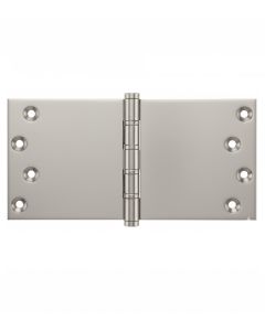 Simonswerk P1566 Ball Race Brass Butt Projection Hinges 101.6mm x 203mm c/w Screws Satin Chrome