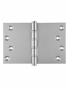 Simonswerk P1564 Ball Race Brass Butt Projection Hinges 101.6mm x 152mm c/w Screws Satin Chrome