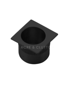 Acre & Clutton Sliding Door Edge Pull Handle 30mm Matte Black
