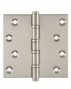 Simonswerk P1560 Ball Race Brass Butt Projection Hinges 100mm x 103mm c/w Screws Satin Nickel