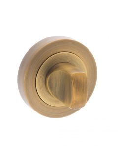 Senza Pari WC Turn and Release on Round Rose - Weathered Antique Bronze SPMWCWAB