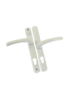 Yale Superior Long Backplate Handle White P-Y2G-SSLL-WH
