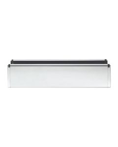 Eurospec SWE1050BSS Stainless Steel Sleeved Letter Plate 300 X 70mm (Lbx81002) Bright Stainless Steel