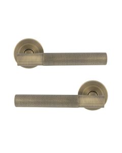 Eurospec Galaxy Lever On Sprung Screw-On Round Rose SWL1171AB Antique Brass