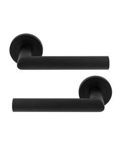 Eurospec SWL1192MB Steelworx Treviri Lever On Concealed Fix Round Rose