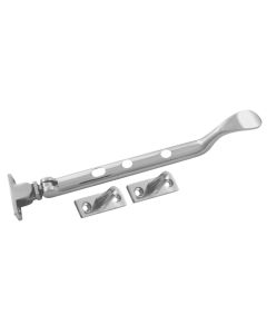 Acre & Clutton Spoon-End Window Casement Stay 203mm - Polished Chrome