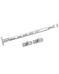 Acre & Clutton Spoon-End Window Casement Stay 305mm - Polished Chrome