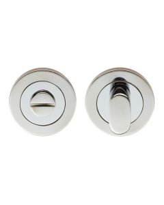 Eurospec SWT1016BSS Steelworx Swl Turn & Release On Concealed Fix Round Rose - Bss Bright Stainless Steel