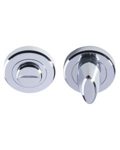 SZM004CP Serozzetta Turn & Release On Concealed Fix Round Rose (4.9 X 70mm Spindle) (Zet3005Pc) Polished Chrome