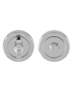 SZR004CP Serozzetta Turn & Release On Concealed Fix Round Rose Polished Chrome