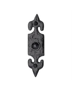 M.Marcus TC345 The Tudor Bell Push Black Iron