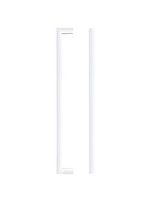 Zoo Hardware TDFPS-224-CP Square Block Cabinet handle 224mm CTC Polished Chrome Finish