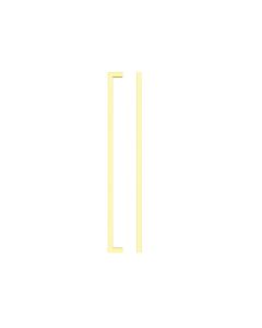 Zoo Hardware TDFPS-320-PG Square Block Cabinet handle 320mm CTC Polished Gold Finish