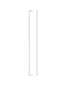 Zoo Hardware TDFPS-448-BN Square Block Cabinet handle  448mm CTC Brushed Nickel Finish