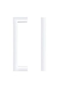 Zoo Hardware TDFPS-96-CP Square Block Cabinet handle 96mm CTC Polished Chrome Finish