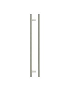 Zoo Hardware TDFPT-224-284BN T Bar Cabinet handle 224mm CTC, 284mm Total length Brushed Nickel Finish