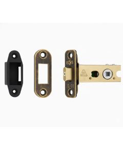 Heavy Duty Deadbolt 76mm - 5mm Follower - Radius Antique Brass TLD5030AB/R Eurospec