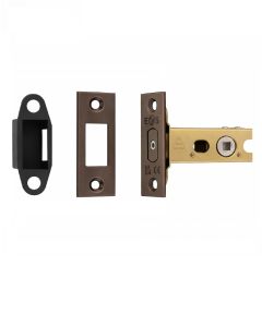 Heavy Duty Deadbolt 76mm - 5mm Follower - Square Matt Bronze TLD5030MBRZ Eurospec
